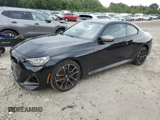 2022 BMW 2 Series M240i xDrive with VIN 3MW53CM07N8C61337, listed as a Copart auction lot 64004873 with 4,642 mi miles. Bid and sale history available at carsss.com. Image 1.