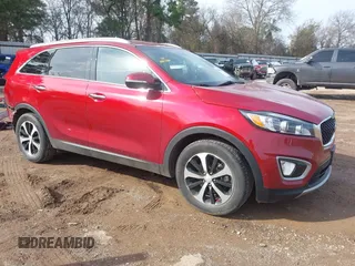 2016 Kia Sorento EX with VIN 5XYPH4A57GG096111, listed as a IAAI auction lot 41565627 with 50,472 mi miles. Bid and sale history available at carsss.com. Image 1.