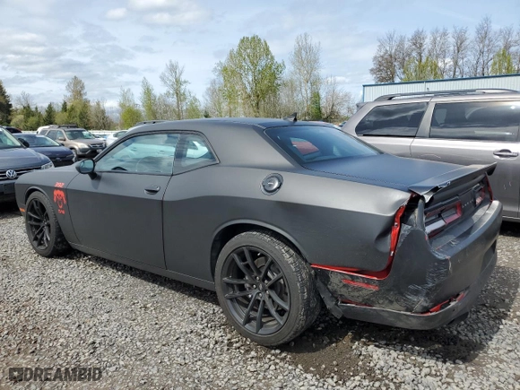 2019 Dodge Challenger R/T Scat Pack with VIN 2C3CDZFJ3KH505944, listed as a Copart auction lot 52647765 with 59,211 mi miles and Salvage Title. Bid and sale history available at carsss.com. Image 2.