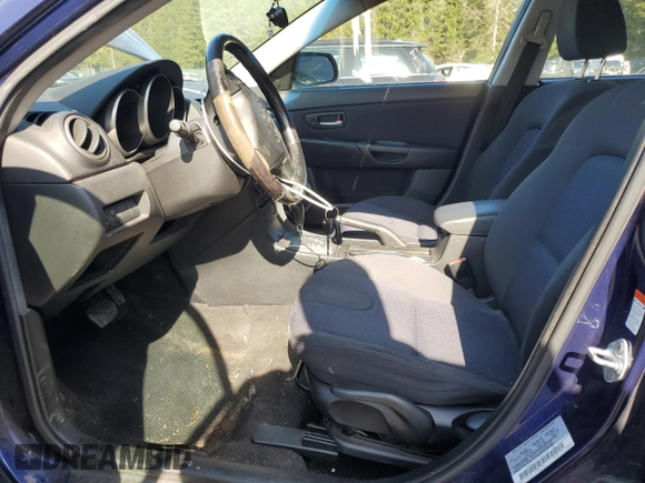 2005 Mazda 3 s with VIN JM1BK323X51302988, listed as a Copart auction lot 48337175 with 257,647 mi miles and Salvage Title. Bid and sale history available at carsss.com. Image 7.