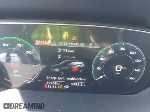 2021 Audi e-tron Premium Plus with VIN WA1LAAGE1MB015242, listed as a IAAI auction lot 41596316 with 32,768 mi miles and . Bid and sale history available at DreamBid. Image 7.