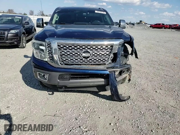 2016 Nissan Titan SV with VIN 1N6BA1F25GN508642, listed as a Copart auction lot 50738195 with 109,527 mi miles and Salvage title. Bid and sale history available at DreamBid. Image 11.
