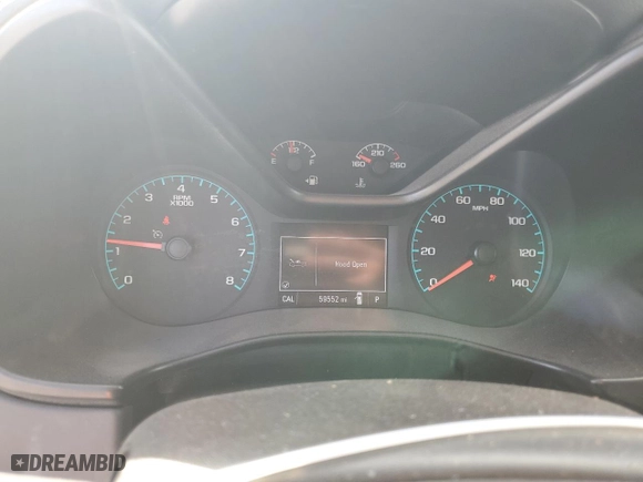 2022 Chevrolet Colorado 2WD LT with VIN 1GCGSCEA1N1297471, listed as a Copart auction lot 72071154 with 59,552 mi miles and Salvage Title. Bid and sale history available at carsss.com. Image 9.