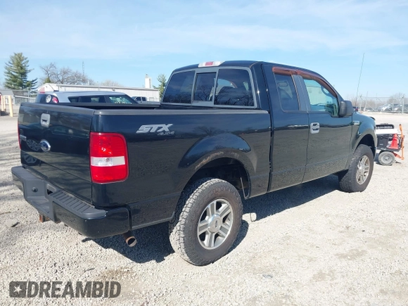 2008 Ford F-150 STX with VIN 1FTRX14WX8FB93015, listed as a IAAI auction lot 41816799 with Not Provided miles. Bid and sale history available at carsss.com. Image 4.
