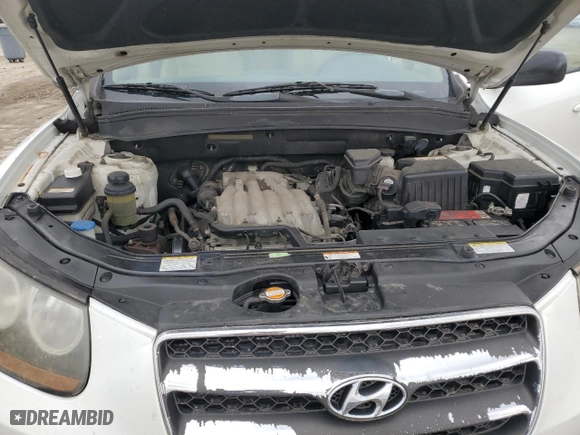 2007 Hyundai Santa Fe GLS with VIN 5NMSG13D27H101348, listed as a Copart auction lot 50584255 with 272,516 mi miles and Clean Title. Bid and sale history available at carsss.com. Image 11.