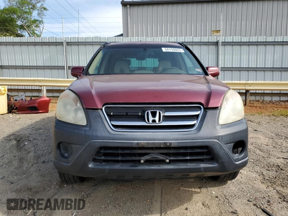 2005 Honda CR-V EX with VIN SHSRD78895U343003, listed as a Copart auction lot 54150865 with 188,582 mi miles and Clean Title. Bid and sale history available at carsss.com. Image 5.