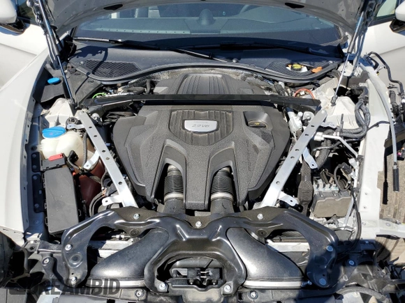 2021 Porsche Panamera with VIN WP0AJ2A79ML118996, listed as a Copart auction lot 60685612 with 18,439 mi miles and . Bid and sale history available at DreamBid. Image 7.