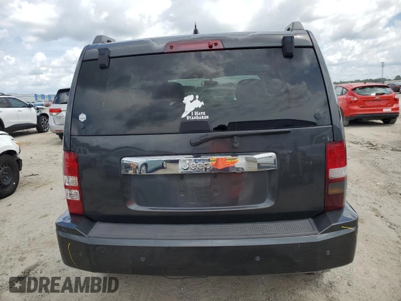 2011 Jeep Liberty Sport Jet with VIN 1J4PP2GK6BW569734, listed as a Copart auction lot 58393705 with 67,489 mi miles and Salvage title. Bid and sale history available at DreamBid. Image 6.