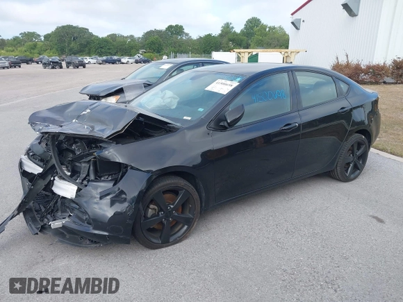 2015 Dodge Dart SXT with VIN 1C3CDFBB7FD276250, listed as a IAAI auction lot 41500698 with 53,325 mi miles. Bid and sale history available at carsss.com. Image 2.