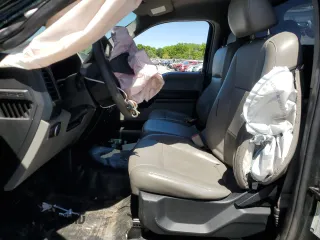 2015 Ford F-150 XL with VIN 1FTMF1EF3FKE53643, listed as a Copart auction lot 50200805 with 133,596 mi miles and Salvage title. Bid and sale history available at DreamBid. Image 7.