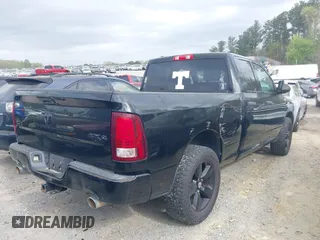 2014 Ram 1500 Express with VIN 1C6RR7FT7ES136636, listed as a IAAI auction lot 41954710 with 135,092 mi miles. Bid and sale history available at carsss.com. Image 4.