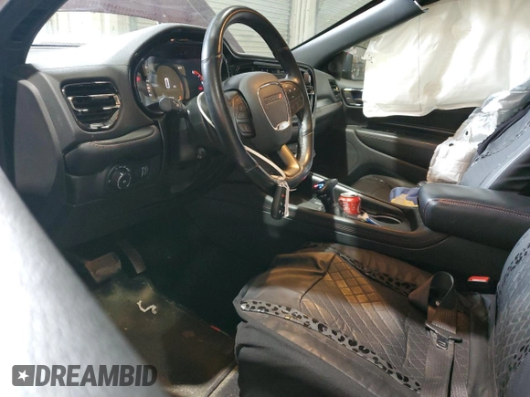 2021 Dodge Durango R/T with VIN 1C4SDHCT4MC814982, listed as a Copart auction lot 88690925 with 58,173 mi miles and Salvage title. Bid and sale history available at DreamBid. Image 8.