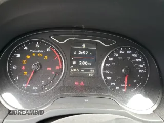 2016 Audi A3 2.0T Premium with VIN WAUB8GFF0G1028856, listed as a Copart auction lot 53307355 with 124,672 mi miles and Salvage Title. Bid and sale history available at carsss.com. Image 9.