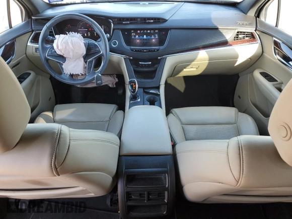 2017 Cadillac XT5 Premium Luxury FWD with VIN 1GYKNCRS3HZ154932, listed as a Copart auction lot 52018045 with 75,084 mi miles and Salvage Title. Bid and sale history available at DreamBid. Image 8.