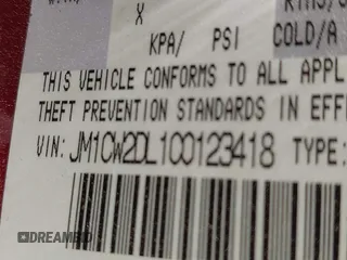 2012 Mazda 5 Grand Touring with VIN JM1CW2DL1C0123418, listed as a IAAI auction lot 42126956 with 112,411 mi miles and . Bid and sale history available at DreamBid. Image 9.