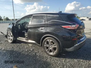 2018 Nissan Murano S with VIN 5N1AZ2MGXJN162974, listed as a Copart auction lot 80112394 with Not Provided miles and Non Repairable. Bid and sale history available at DreamBid. Image 2.