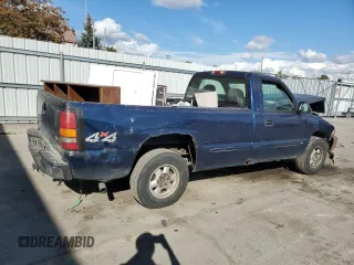 2000 GMC New Sierra 1500 SL with VIN 1GTEK14V6YE274555, listed as a Copart auction lot 75925584 with 0 mi miles and Salvage Title. Bid and sale history available at carsss.com. Image 3.