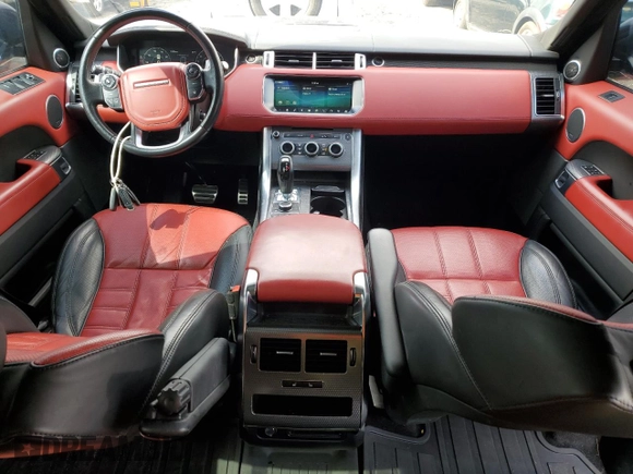 2017 Land Rover Range Rover Sport HSE Dynamic with VIN SALWV2FV4HA138570, listed as a Copart auction lot 47008825 with 75,004 mi miles and Salvage Title. Bid and sale history available at carsss.com. Image 8.