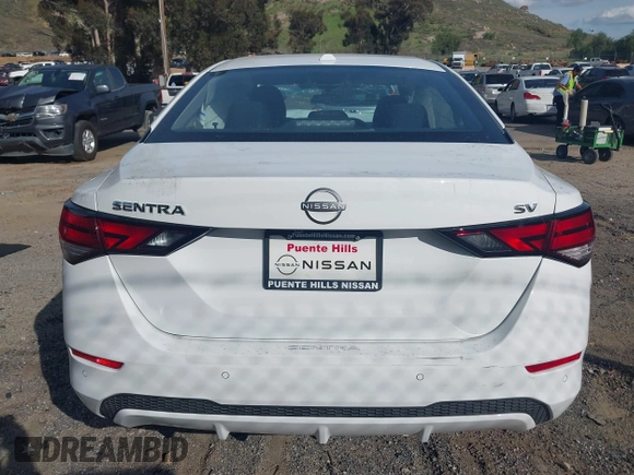 2024 Nissan Sentra SV with VIN 3N1AB8CV6RY362862, listed as a IAAI auction lot 41923401 with 12,332 mi miles and . Bid and sale history available at DreamBid. Image 16.