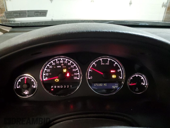 2005 Chevrolet Uplander with VIN 1GNDX33L35D234483, listed as a Copart auction lot 43506935 with 171,182 mi miles and Salvage Title. Bid and sale history available at DreamBid. Image 9.