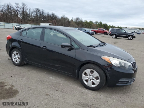 2014 Kia Forte LX with VIN KNAFK4A62E5187313, listed as a Copart auction lot 52758785 with 161,496 mi miles and Clean Title. Bid and sale history available at carsss.com. Image 4.