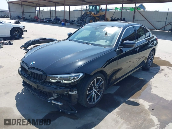 2019 BMW 3 Series 330i with VIN WBA5R1C51KFH09402, listed as a IAAI auction lot 41869138 with 59,115 mi miles and . Bid and sale history available at DreamBid. Image 19.