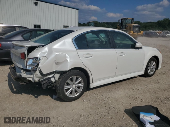 2012 Subaru Legacy Premium with VIN 4S3BMCC6XC3021875, listed as a Copart auction lot 59679805 with 119,547 mi miles and Salvage title. Bid and sale history available at DreamBid. Image 3.