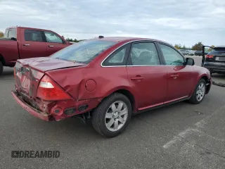 2007 Ford Five Hundred SEL with VIN 1FAHP24127G159090, listed as a Copart auction lot 77440244 with 0 mi miles and Salvage Title. Bid and sale history available at carsss.com. Image 3.