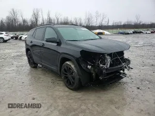 2019 GMC Terrain SLT with VIN 3GKALVEV1KL318698, listed as a Copart auction lot 47578195 with 74,001 mi miles and Salvage Title. Bid and sale history available at carsss.com. Image 11.