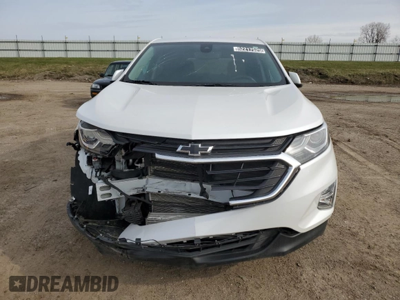 2021 Chevrolet Equinox LT with VIN 3GNAXKEV2MS122137, listed as a Copart auction lot 52217525 with 49,718 mi miles and Clean Title. Bid and sale history available at DreamBid. Image 5.