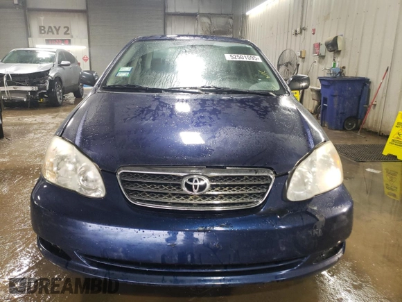 2008 Toyota Corolla CE with VIN 1NXBR32E38Z015519, listed as a Copart auction lot 52501595 with 164,796 mi miles and Salvage Title. Bid and sale history available at DreamBid. Image 5.