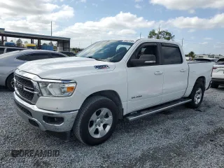 2021 Ram 1500 Big Horn z VIN 1C6RREFM7MN569142, wystawiony jako Copart lot #48527285 z przebiegiem 354 409 mil mil oraz Nie do naprawy • Non repairable. Historia ofert i sprzedaży dostępna na DreamBid. Obrazek 1.
