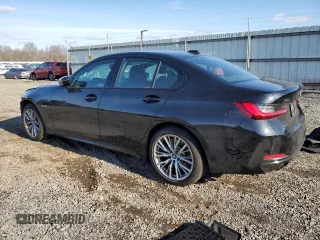 2023 BMW 3 Series 330e xDrive with VIN 3MW39FS03P8D03712, listed as a Copart auction lot 87103424 with Not Provided miles and Salvage Title. Bid and sale history available at carsss.com. Image 2.
