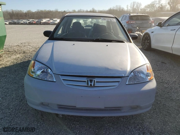 2002 Honda Civic LX with VIN 2HGES16502H572761, listed as a Copart auction lot 50168235 with 248,045 mi miles and Salvage Title. Bid and sale history available at carsss.com. Image 5.