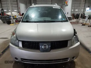 2005 Nissan Quest SL with VIN 5N1BV28U85N138422, listed as a Copart auction lot 82899984 with 0 mi miles and Salvage Title. Bid and sale history available at carsss.com. Image 5.