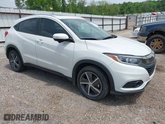2022 Honda HR-V EX with VIN 3CZRU6H57NM724989, listed as a IAAI auction lot 42004156 with 170,085 mi miles. Bid and sale history available at carsss.com. Image 1.