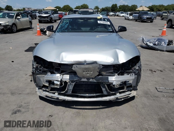 2020 Toyota GR Supra 3.0 with VIN WZ1DB4C0XLW027854, listed as a Copart auction lot 67785904 with 0 mi miles and Salvage Title. Bid and sale history available at carsss.com. Image 5.