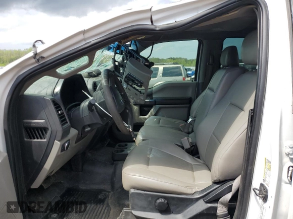 2018 Ford Super Duty F-250 SRW XL with VIN 1FT7W2BT2JEC56242, listed as a Copart auction lot 51100435 with 203,831 mi miles and Salvage Title. Bid and sale history available at carsss.com. Image 7.