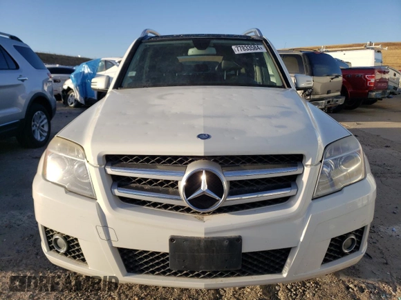 2011 Mercedes-Benz GLK 350 with VIN WDCGG8HBXBF678957, listed as a Copart auction lot 77833584 with 142,816 mi miles and Clean Title. Bid and sale history available at DreamBid. Image 5.