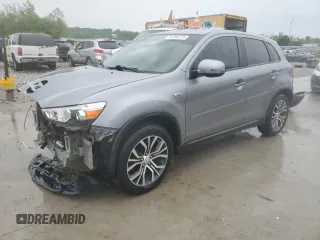 2017 Mitsubishi Outlander ES with VIN JA4AP3AU4HZ000555, listed as a Copart auction lot 56390215 with 154,343 mi miles and Salvage title. Bid and sale history available at DreamBid. Image 1.