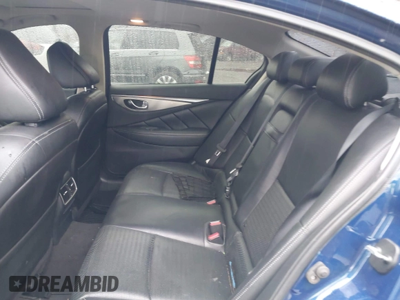 2018 Infiniti Q50 3.0t LUXE with VIN JN1EV7AR9JM430622, listed as a IAAI auction lot 41950920 with 88,588 mi miles. Bid and sale history available at carsss.com. Image 8.