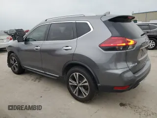 2017 Nissan Rogue S with VIN 5N1AT2MT1HC814465, listed as a Copart auction lot 51595425 with 68,670 mi miles and Salvage Title. Bid and sale history available at DreamBid. Image 2.