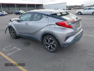 2019 Toyota C-HR XLE with VIN NMTKHMBX7KR078292, listed as a IAAI auction lot 41705966 with 104,352 mi miles. Bid and sale history available at carsss.com. Image 3.