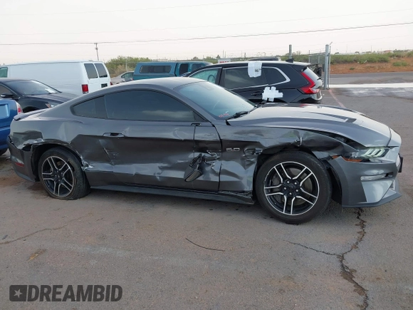 2021 Ford Mustang GT with VIN 1FA6P8CF5M5118712, listed as a IAAI auction lot 42400727 with 49,646 mi miles and . Bid and sale history available at DreamBid. Image 13.