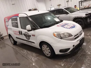 2017 Ram ProMaster City Cargo Van Tradesman SLT with VIN ZFBERFBB9H6E69115, listed as a IAAI auction lot 41798498 with 131,463 mi miles. Bid and sale history available at carsss.com. Image 1.