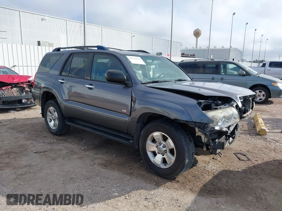 2006 Toyota 4Runner SR5 with VIN JTEZU14R368041481, listed as a IAAI auction lot 40765024 with 120,357 mi miles and . Bid and sale history available at DreamBid. Image 1.