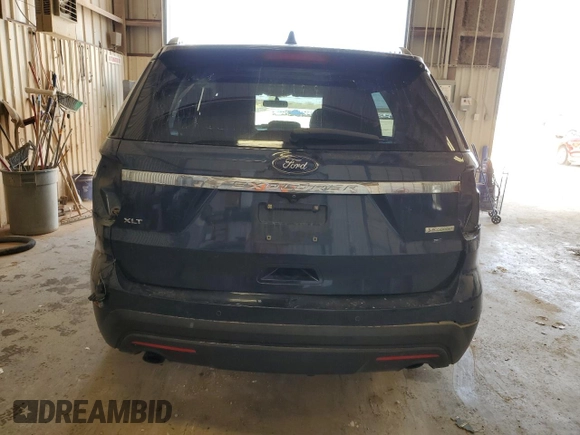 2017 Ford Explorer XLT with VIN 1FM5K7DH2HGD11257, listed as a Copart auction lot 50659045 with 88,409 mi miles and Salvage Title. Bid and sale history available at DreamBid. Image 6.