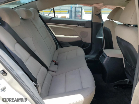 2017 Hyundai Elantra SE with VIN KMHD84LF2HU376751, listed as a Copart auction lot 51039955 with 137,453 mi miles and Salvage Title. Bid and sale history available at carsss.com. Image 10.