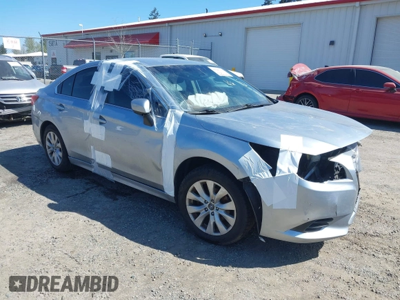 2015 Subaru Legacy 2.5i Premium with VIN 4S3BNAC62F3063446, listed as a IAAI auction lot 41946307 with 60,318 mi miles. Bid and sale history available at carsss.com. Image 1.