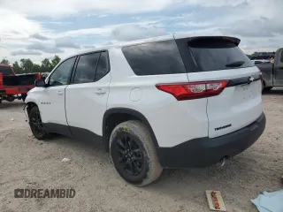 2020 Chevrolet Traverse LS with VIN 1GNERFKW1LJ207566, listed as a Copart auction lot 70079464 with 79,111 mi miles and Salvage Title. Bid and sale history available at carsss.com. Image 2.